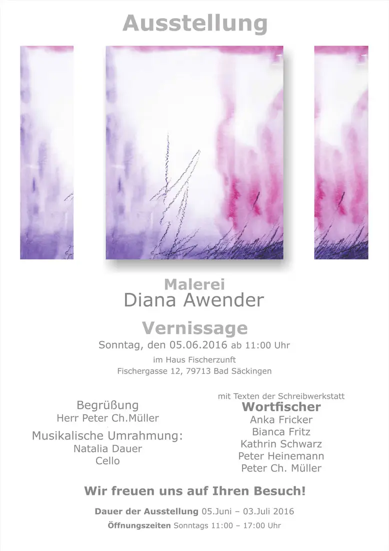 Vernissage bei Zahnarzt Awender